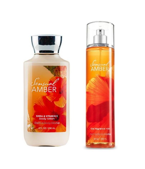 Bath & Body Works Sensual Amber Gift Set