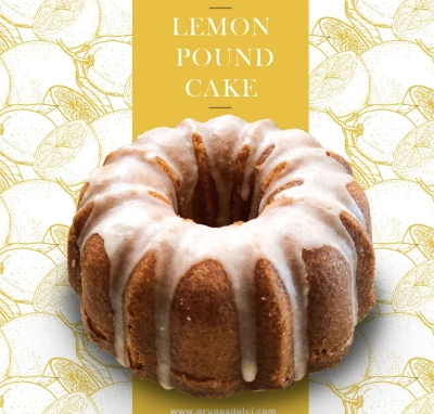 Lemon Pound Cake - 6 inch Premium Cake
