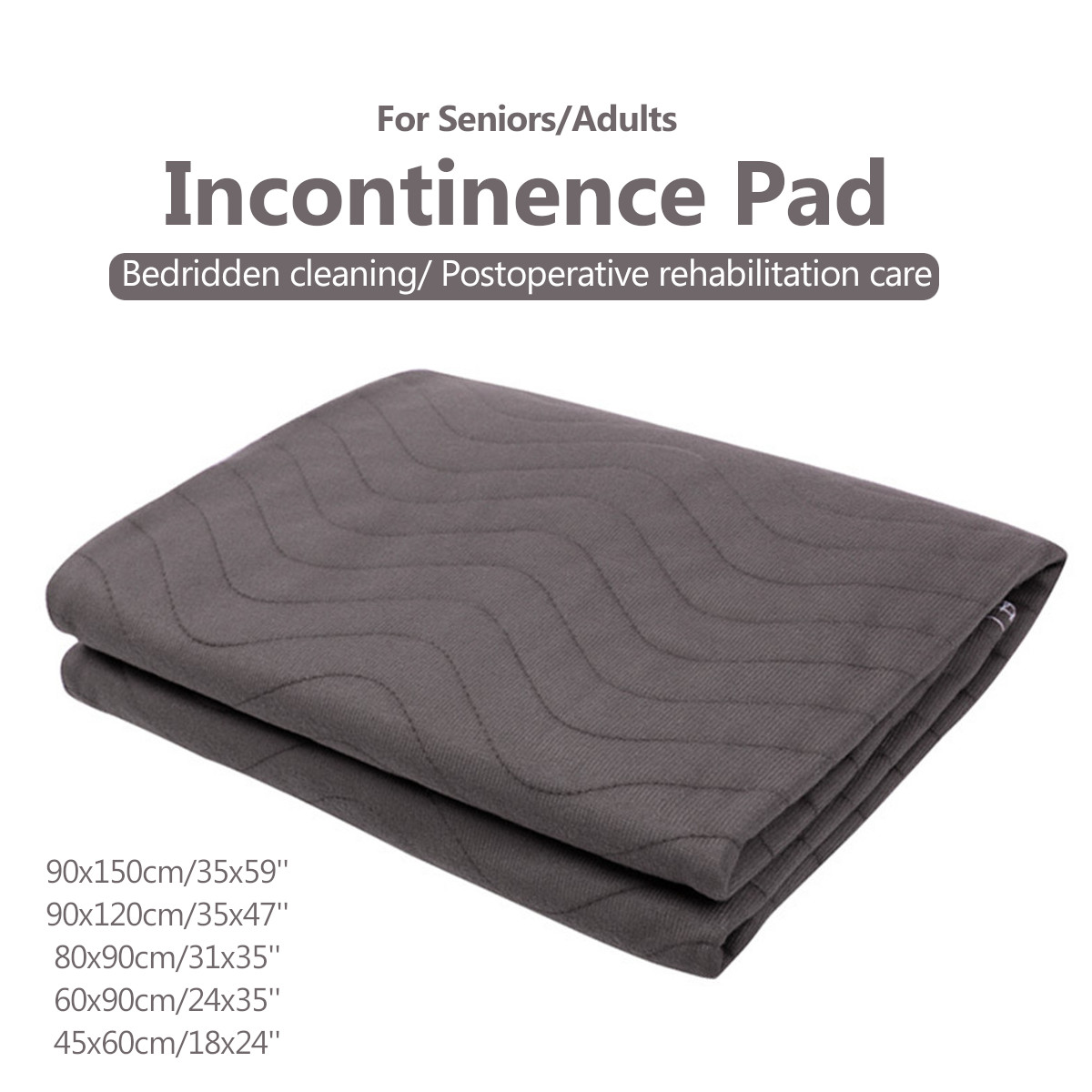 [LOCAL+COD] Washable Incontinence Bed Pads Reusable Waterproof Bedsheet