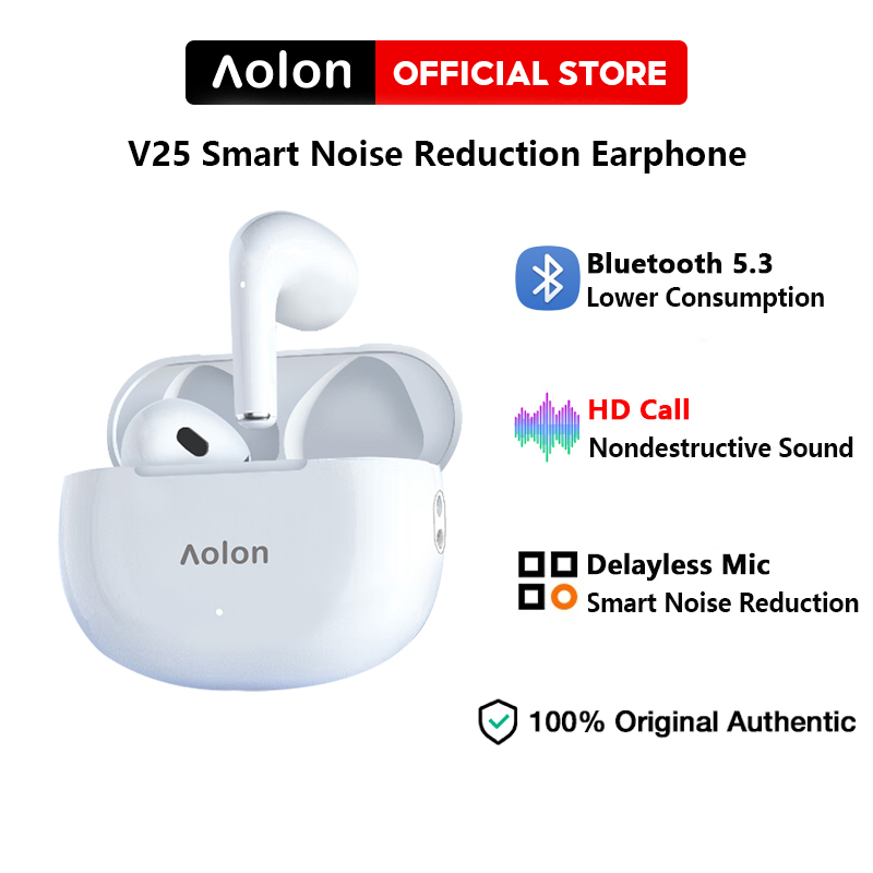 V25 discount bluetooth earphones