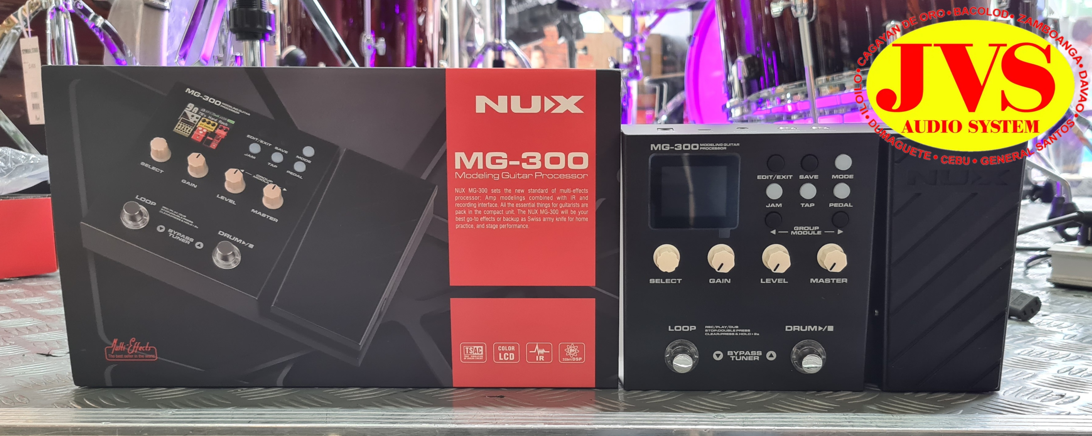 Nux MG300 Multi Effects Guitar Processor Pedal Lazada PH