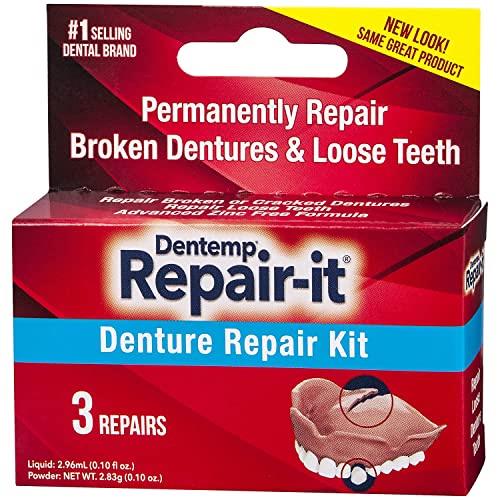 DENTEMP Repair IT DENTURE REPAIR KIT fix broken denture Lazada PH