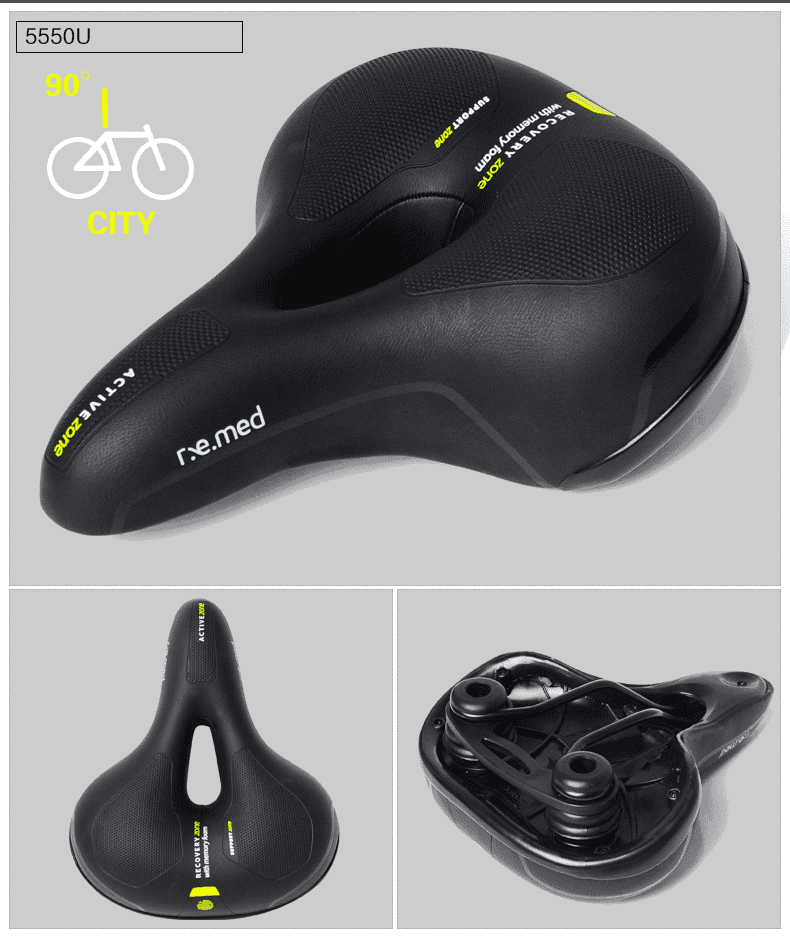 Selle De Vélo Selle Royal REMED CITY – Pour VTT Et Ville – Confort – Neuve
