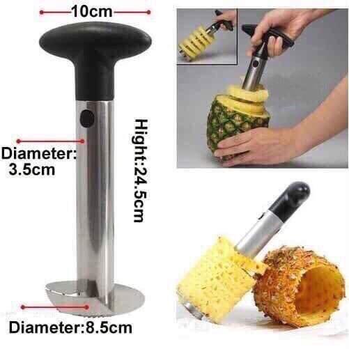 Pineapple Core Remover Tool Thicker Stainless Steel Pineapple Peeler