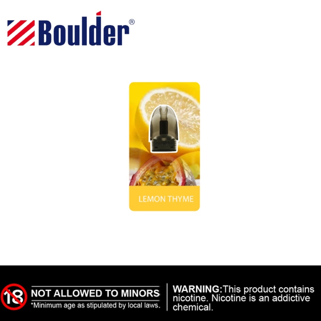 VAPE POD Infinity Pods Refillable Cartridges Refillable Vape Cartridges Boulder 2.2ML No Leak