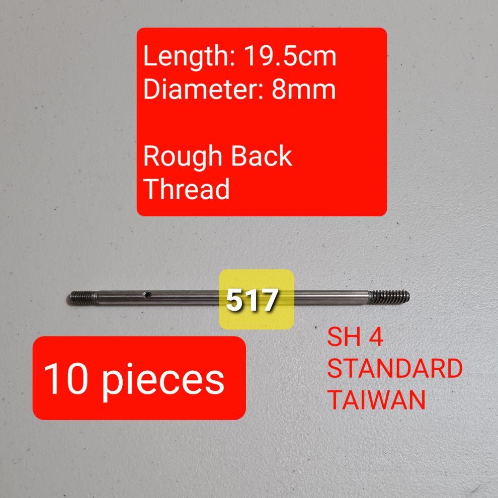 10pcs Electric Fan Shafting (SH4) Standard Taiwan Lazada PH