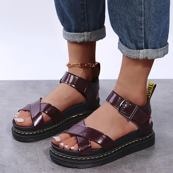 Flat Sandal Shoe Suit Female Beige Summer Heels Muffins Shoe Large Size 2022 Women's Without Beach Fashion Black Girls Platform