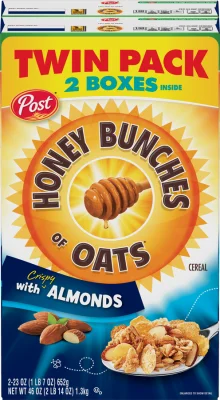 POST HONEY BUNCHES OF OATS WITH ALMONDS 1.36KG