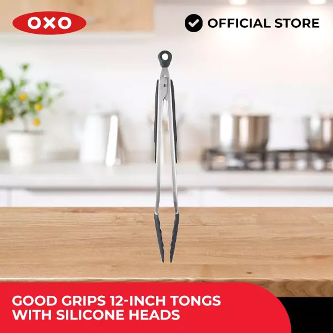 OXO Good Grips Tongs with Silicone Heads
