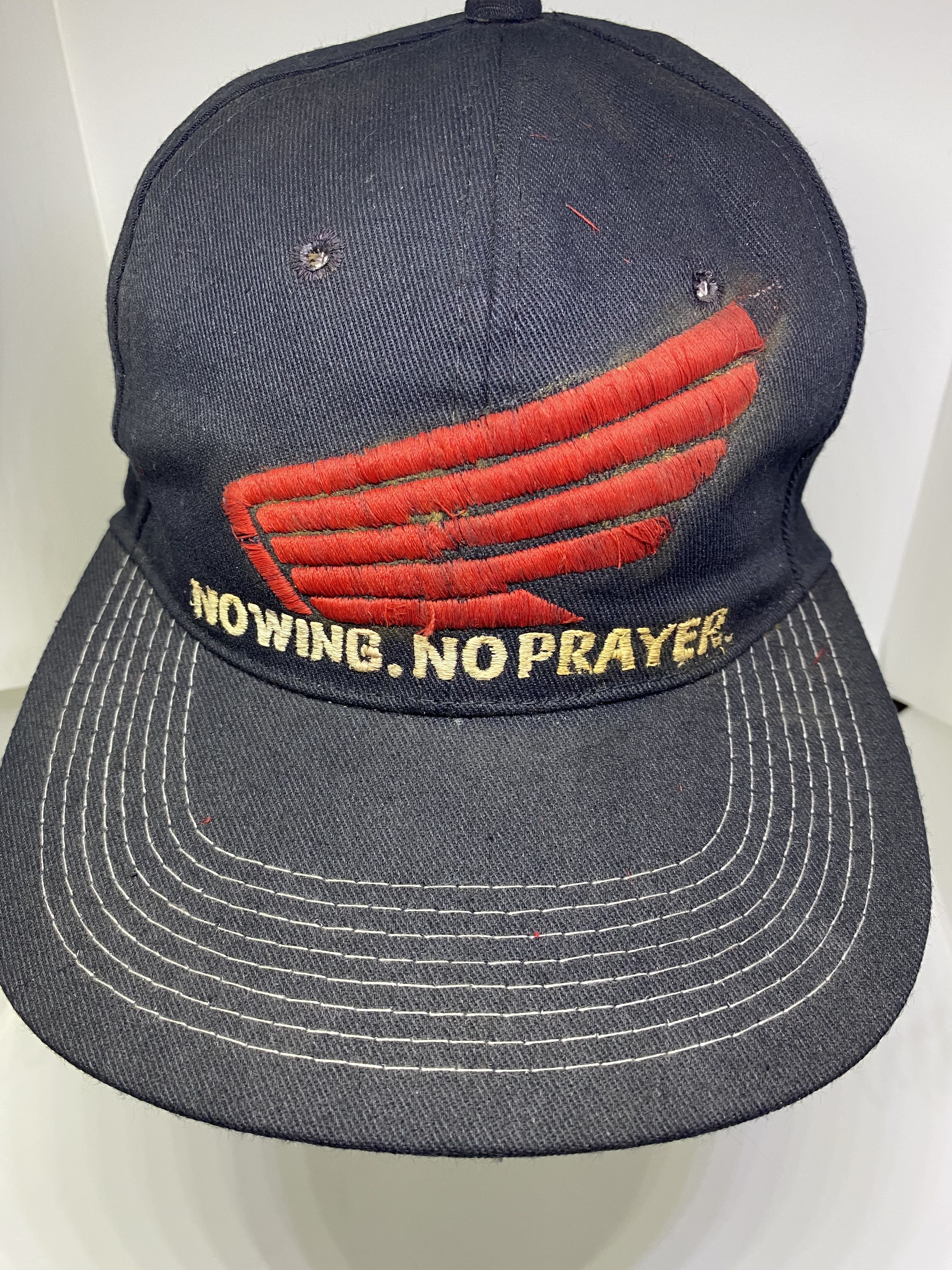 ORIG. HONDA NO WING NO PRAYER CAP 