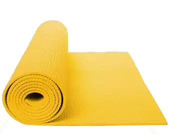 Yellow)Yoga Matt For Workout 5Mm Yoga 