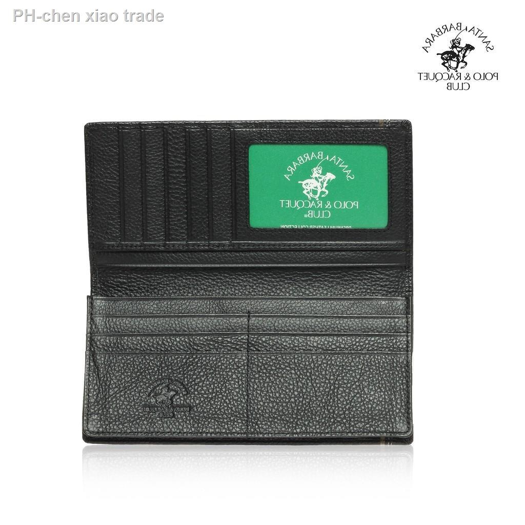 wallet Santa Barbara Polo Racquet Club Leather Long Wallet