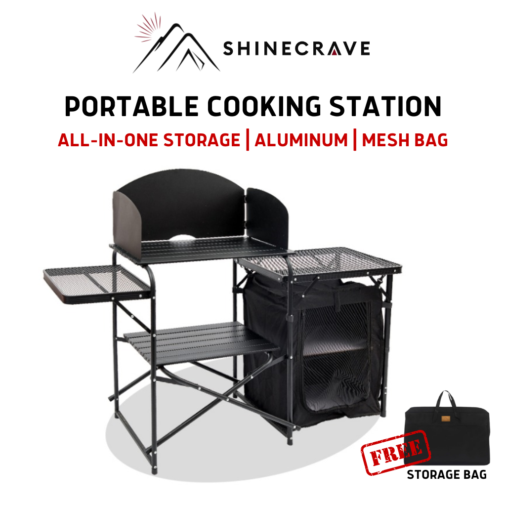 Portable clearance cooking station