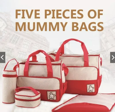 COD 5in1 mommy bag diaper bag baby storage bag
