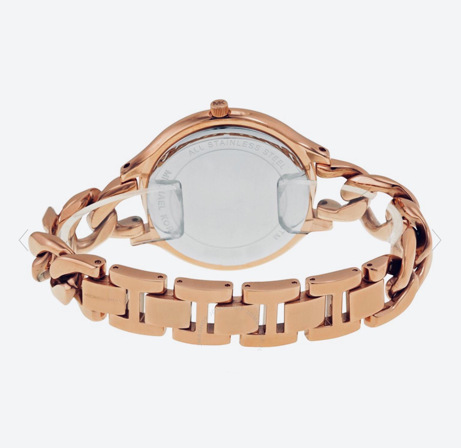 mk twisted rose gold