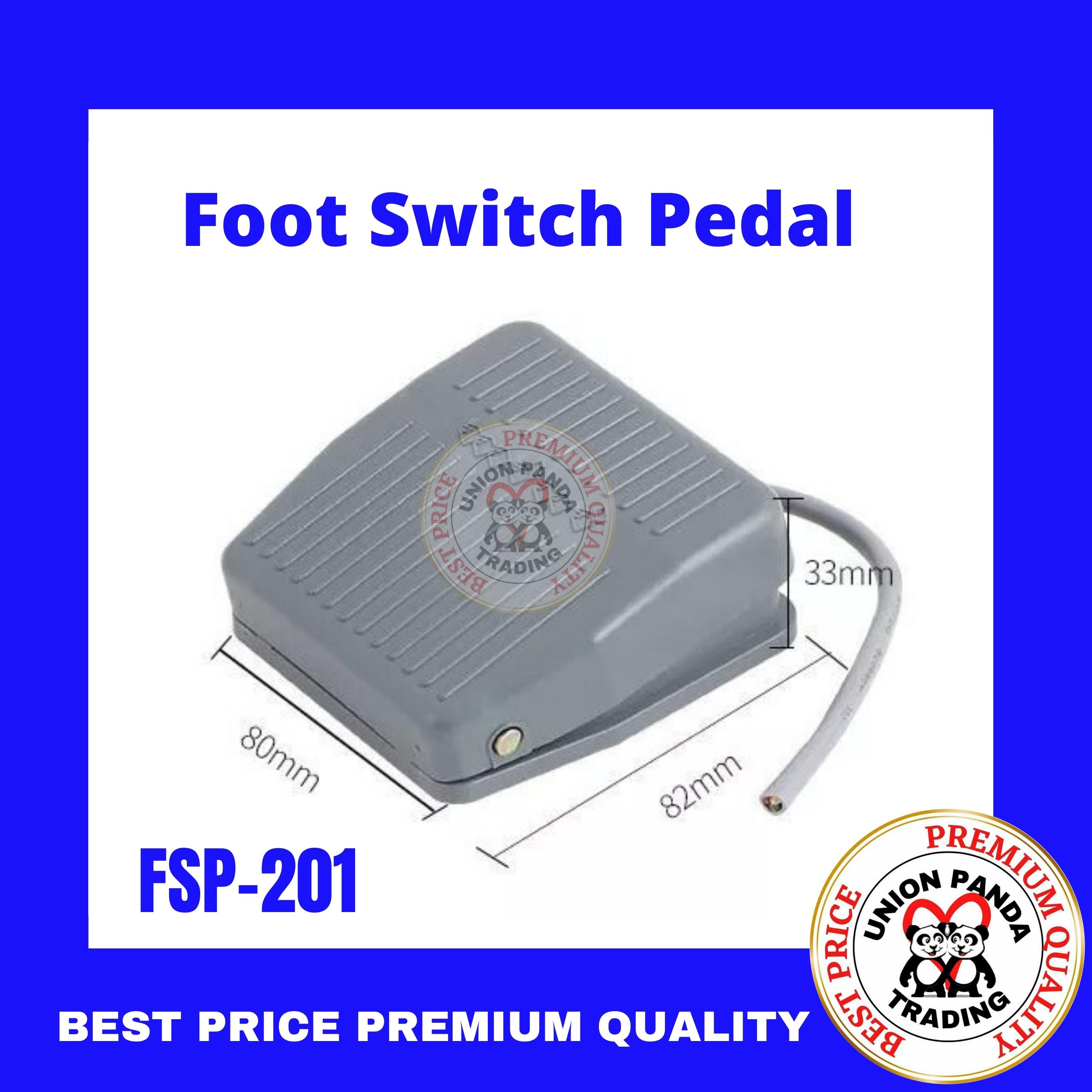 FSP201 heavy duty FOOT SWITCH PEDAL AntiSlip Momentary Foot
