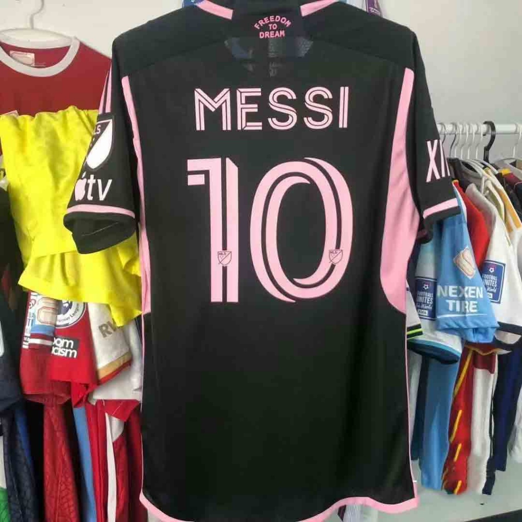 10 messi ）2023-24 Inter Miami CF Home Pink Thailand Soccer Jersey AAA,Inter  Miami CF