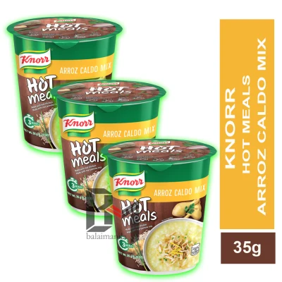 Knorr Hot Meals Instant Arroz Caldo 35g, SET OF 3