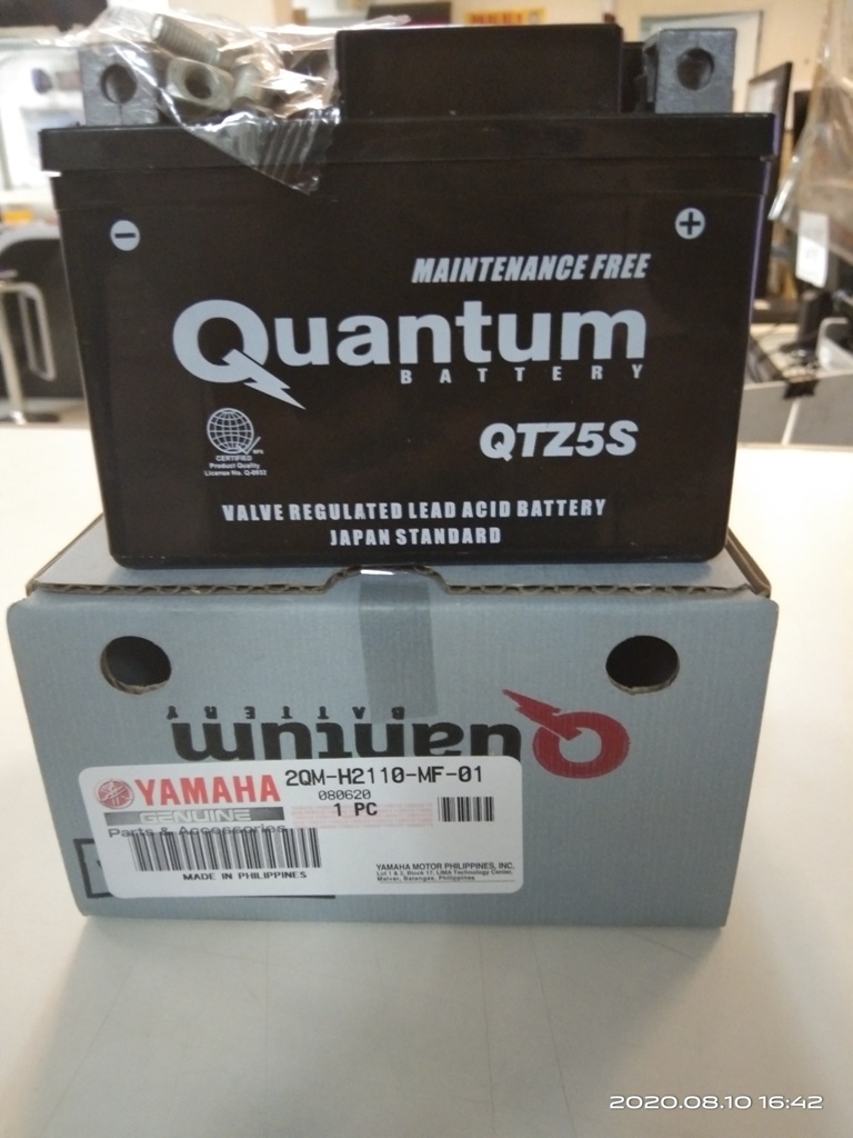 ORIGINAL YAMAHA QUANTUM BATTERY FOR MIO SPORTY (SOULTY) / MIO i 125