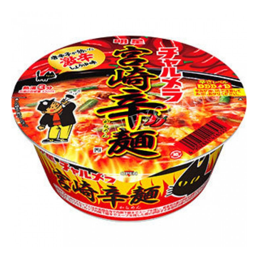 Myojo Charmera Donburi Miyazaki Spicy Noodles (Miyazaki Karamen), 65g ...