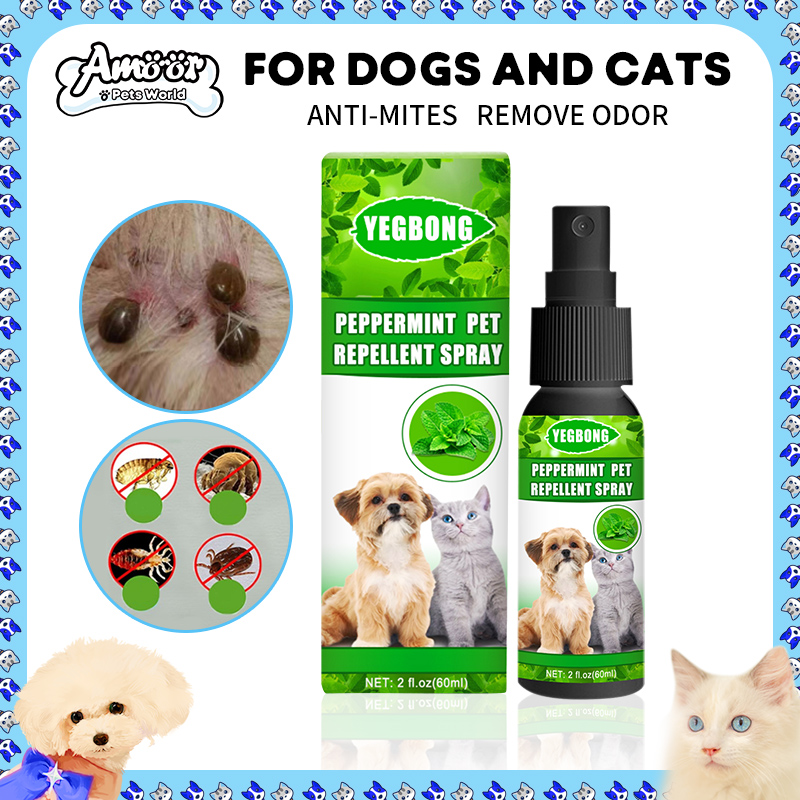 spray for dog Pet Spray anti ticks and fleas for dogs spray Anti Odor