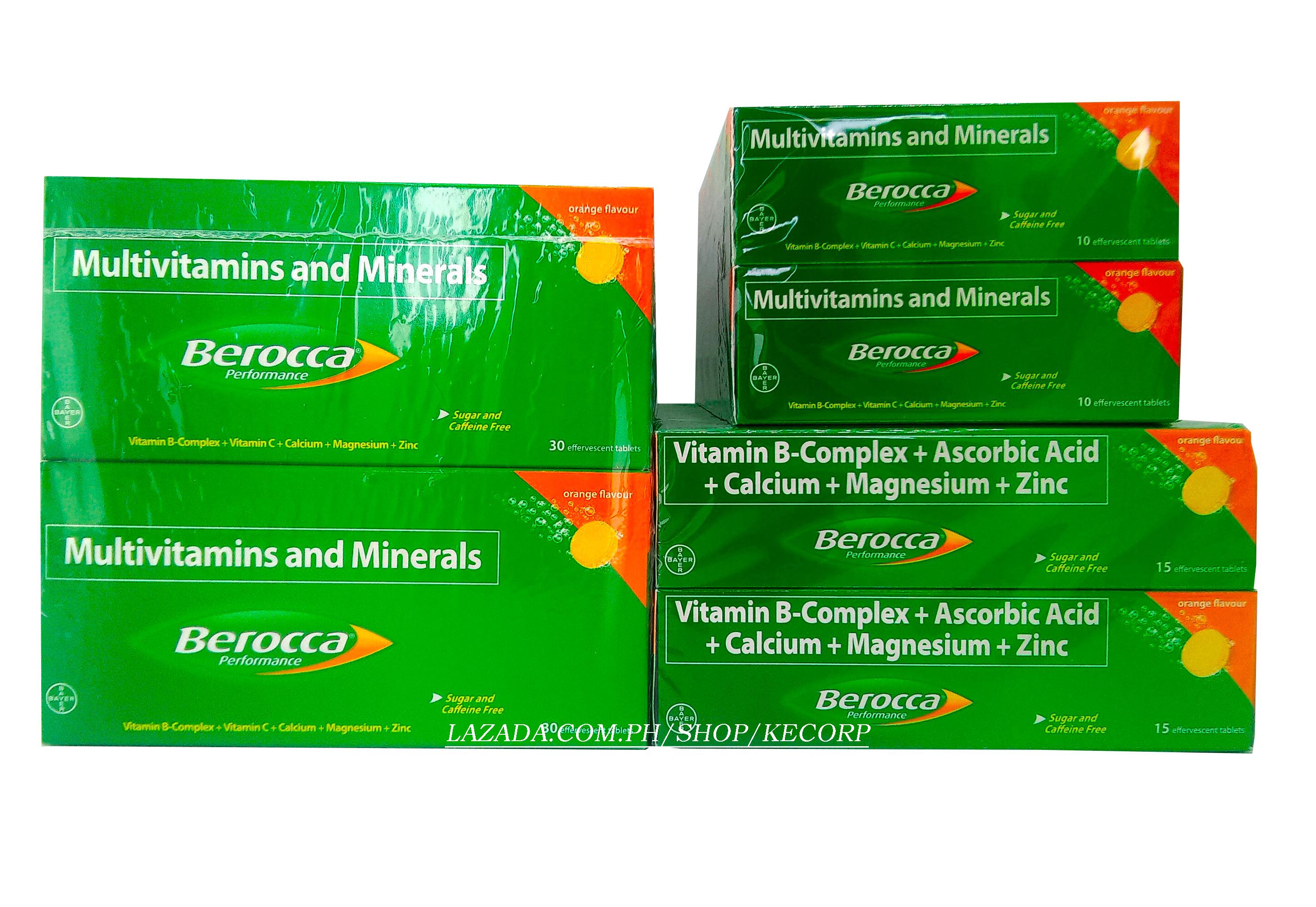 Berocca Orange Wholesale 10s,15s, 30s Bundle of 10pcs Per Order Lazada PH