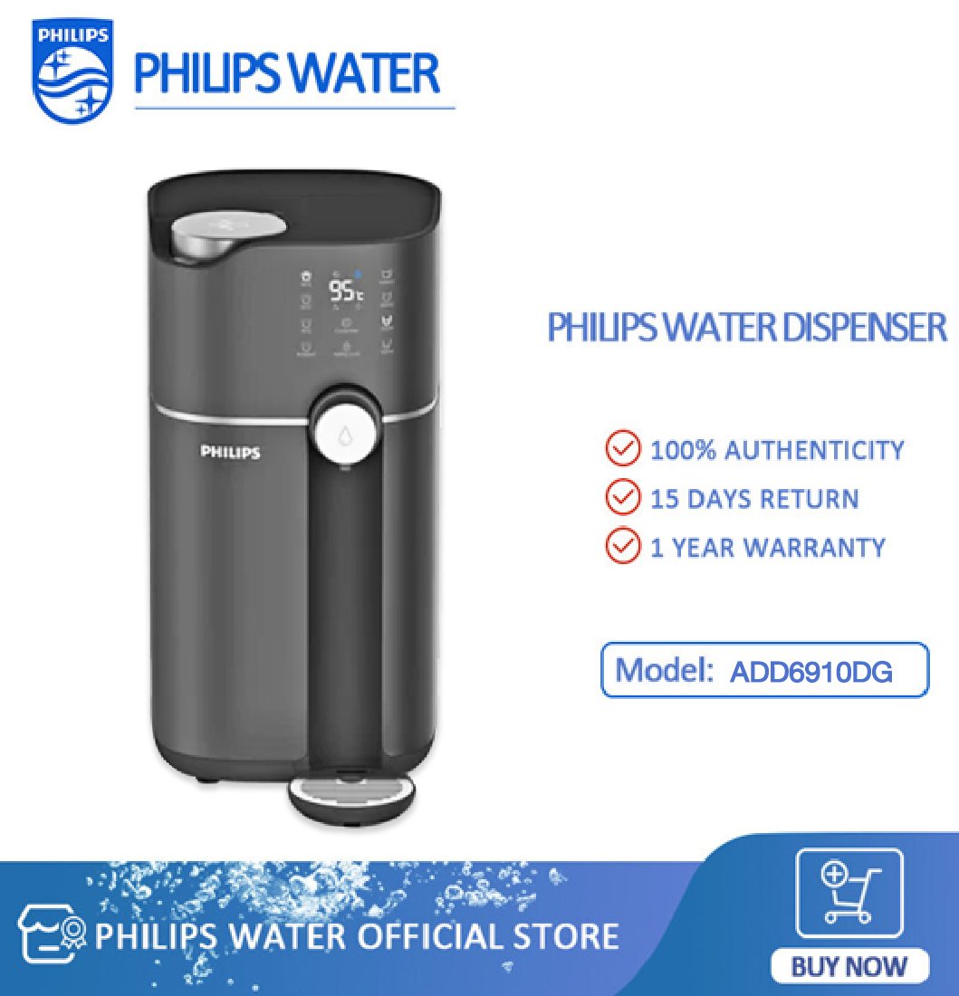 Original) Philips ADD6910 Instant Water Dispenser RO Filter Heating in 3  Seconds Water Dispenser Pure Water Purifier