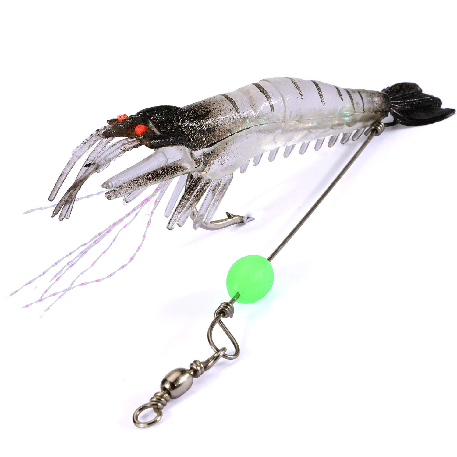 Fishing Baits Lures Soft Lures Shrimp Fishing lures Artificial Lure with  Hook Fishing Prawn Lures Fishing Accessories