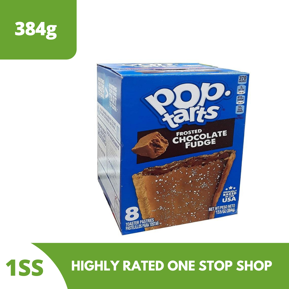 Kelloggs Pop Tarts Frosted Chocolate Fudge Toaster Pastries 384g Lazada Ph