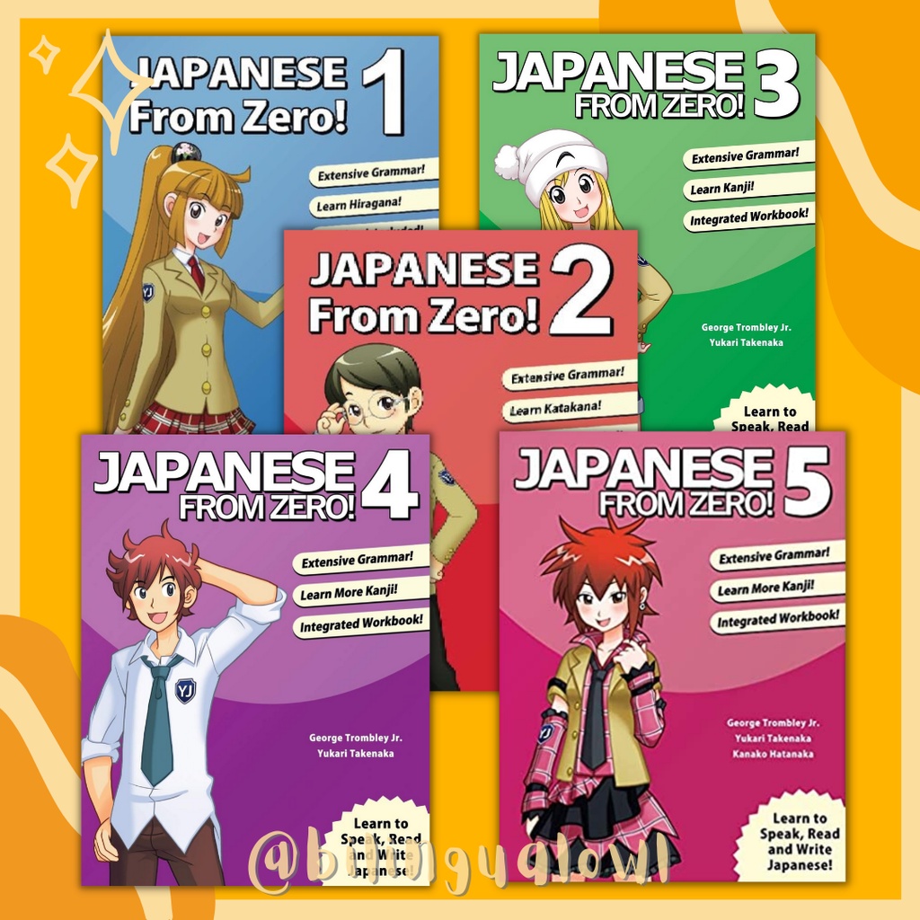 日本教材Japanese From Zero! 5冊セット 日本教材Japanese From Zero