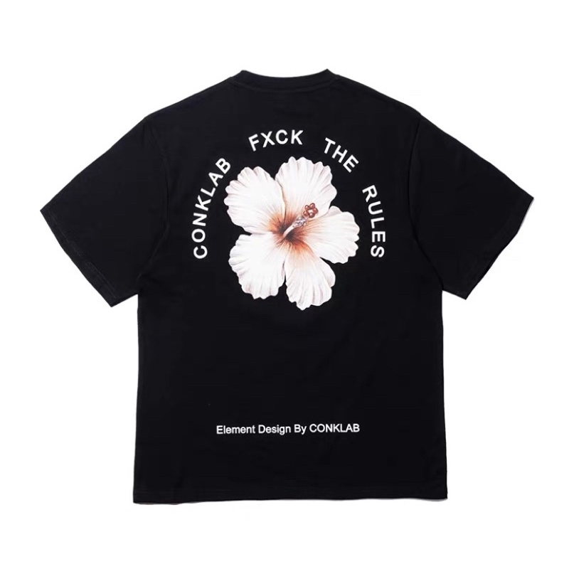 Authentic Conklab Inverted Cheese and FTR Floral Tees | Lazada PH