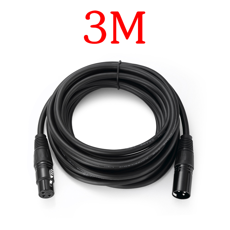 XLR Cable Male to Female M/F OFC Audio Cable Shielded For Microphone