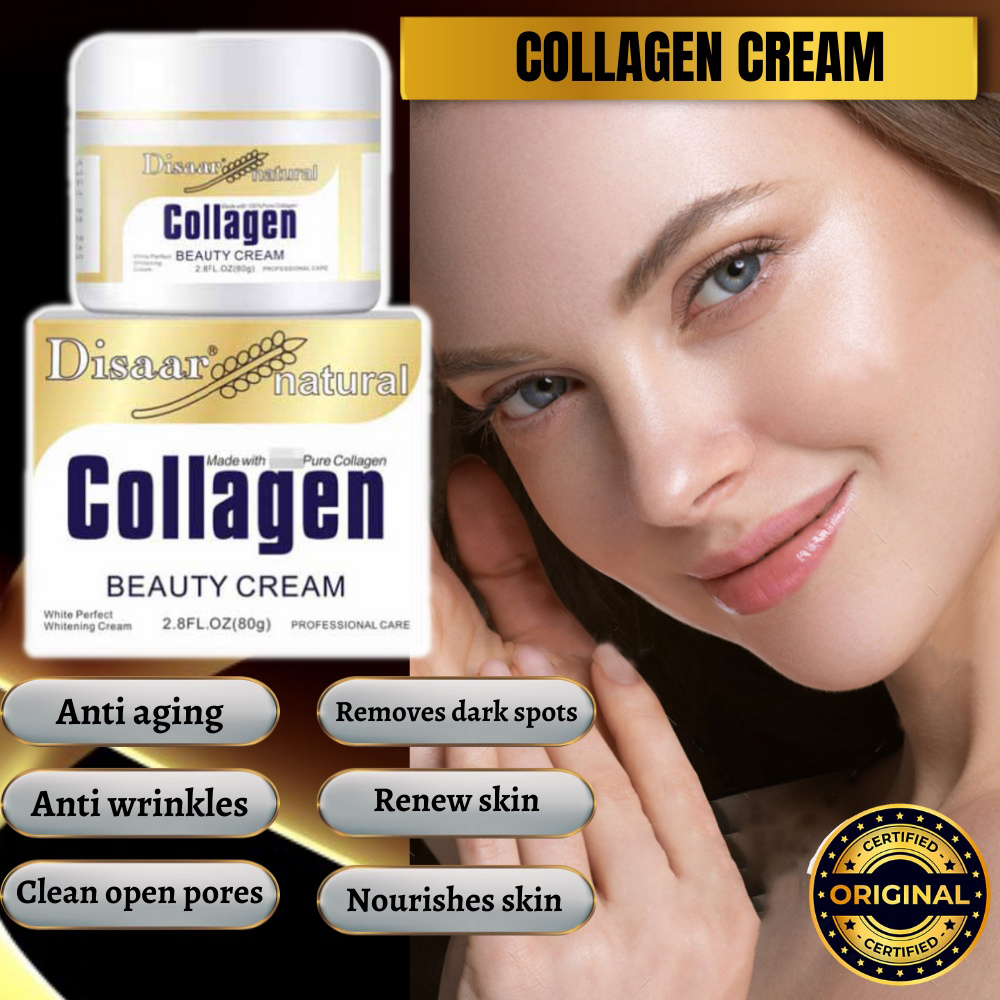 【BUY 1 TAKE 1】100g Collagen Face Cream Whitening Anti-Aging Wrinkle ...