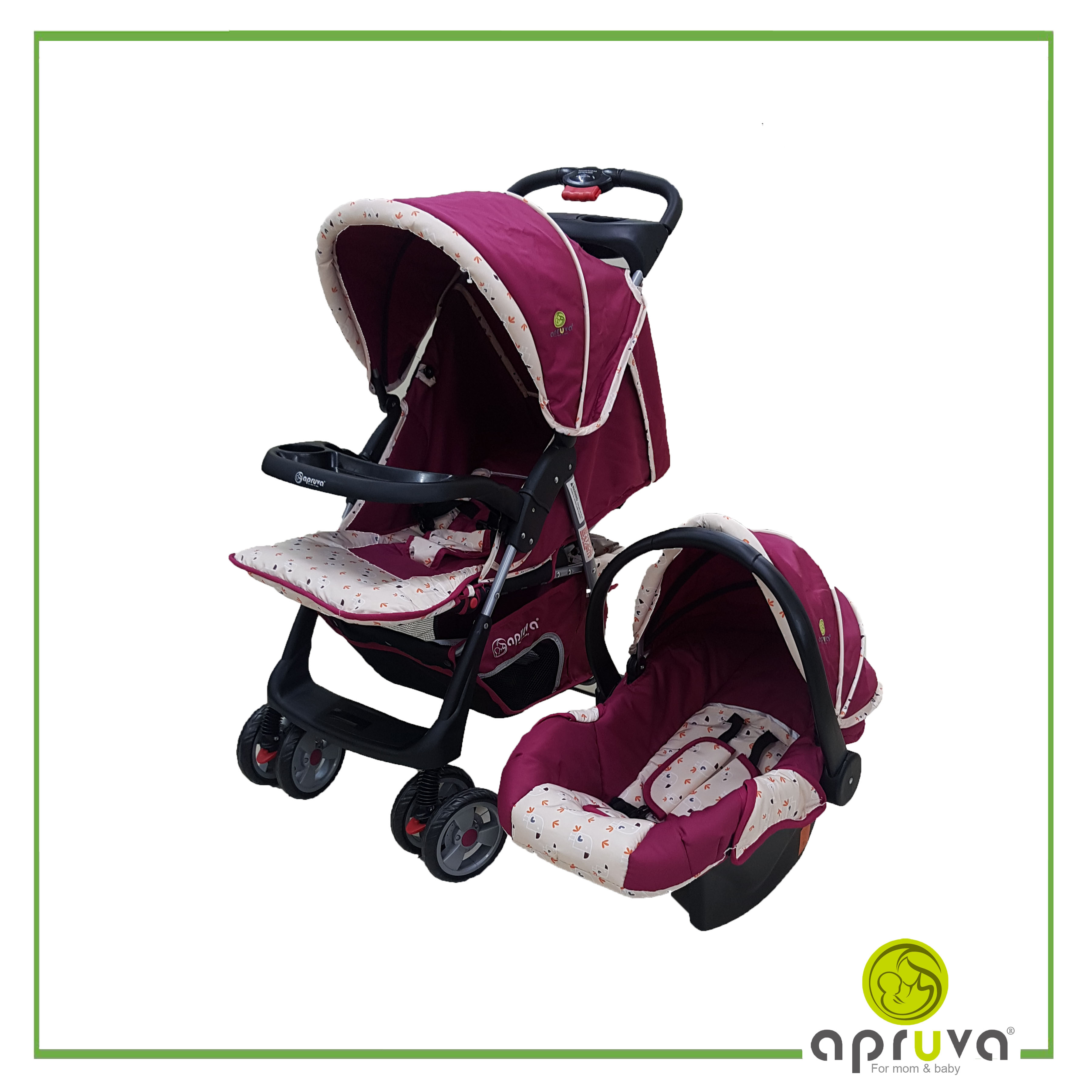 Apruva stroller with car seat online