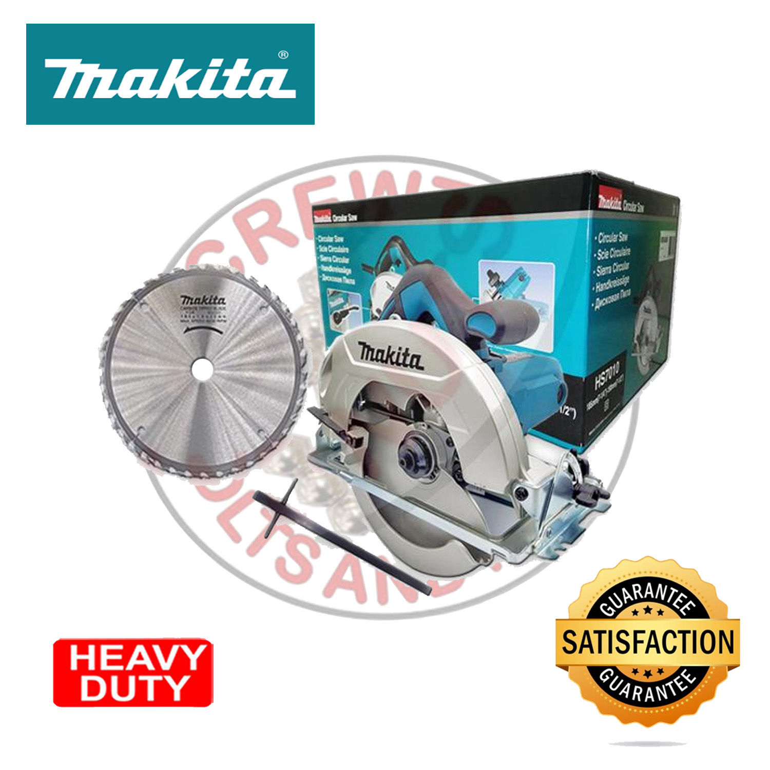 Sierra Circular MAKITA HS7010 1600w 7-¼ 