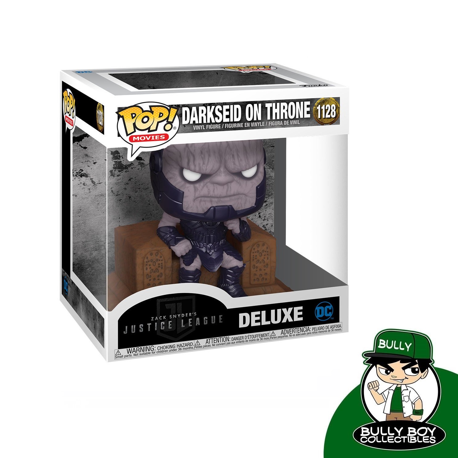 funko pop darkseid on throne