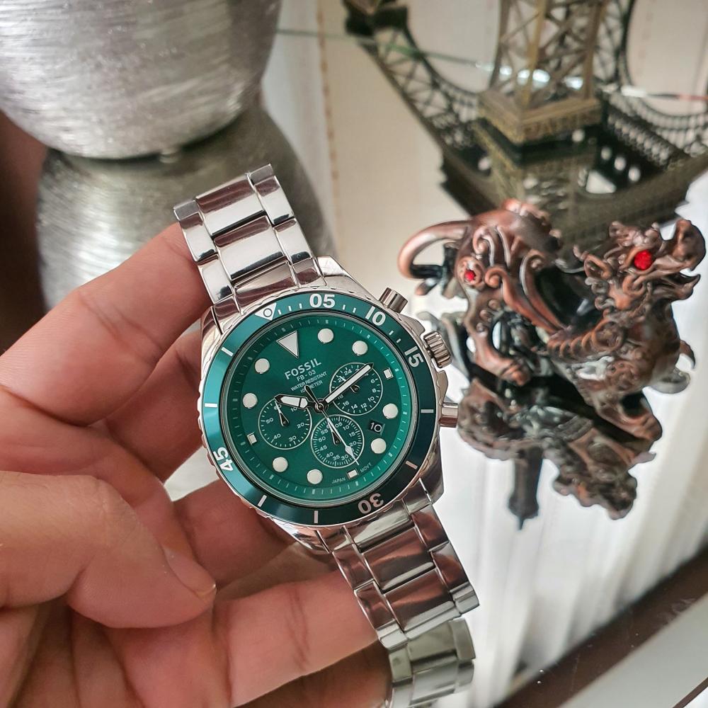 Fossil FS5726 FB03 Chronograph Green 