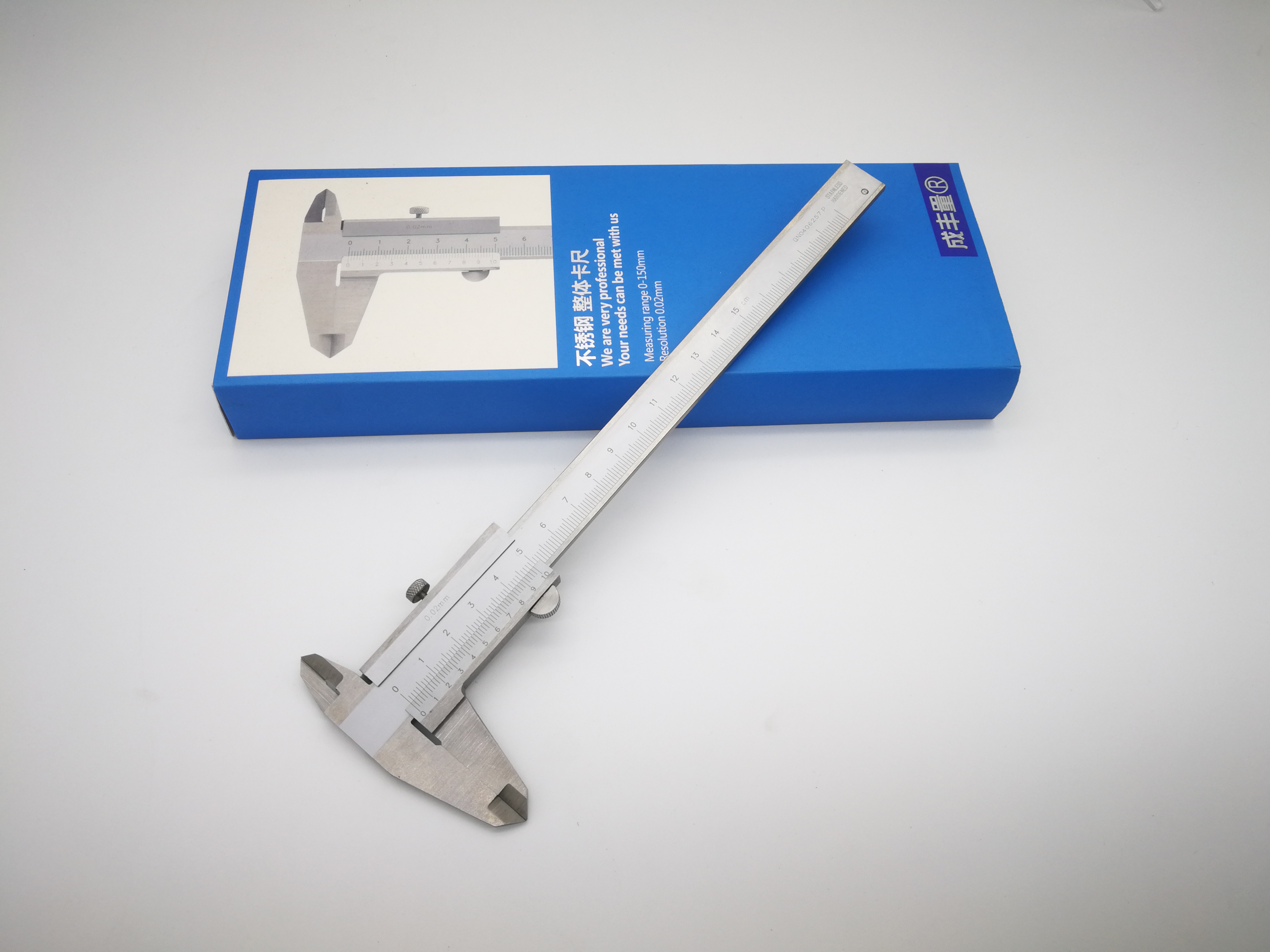 Highprecision stainless steel integral vernier caliper oil gauge