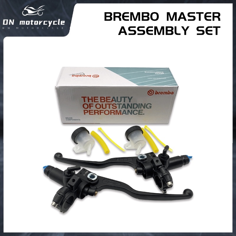 BREMBO Brake Master Assembly SET Right/Left Ps16×Ps13 Double Tank