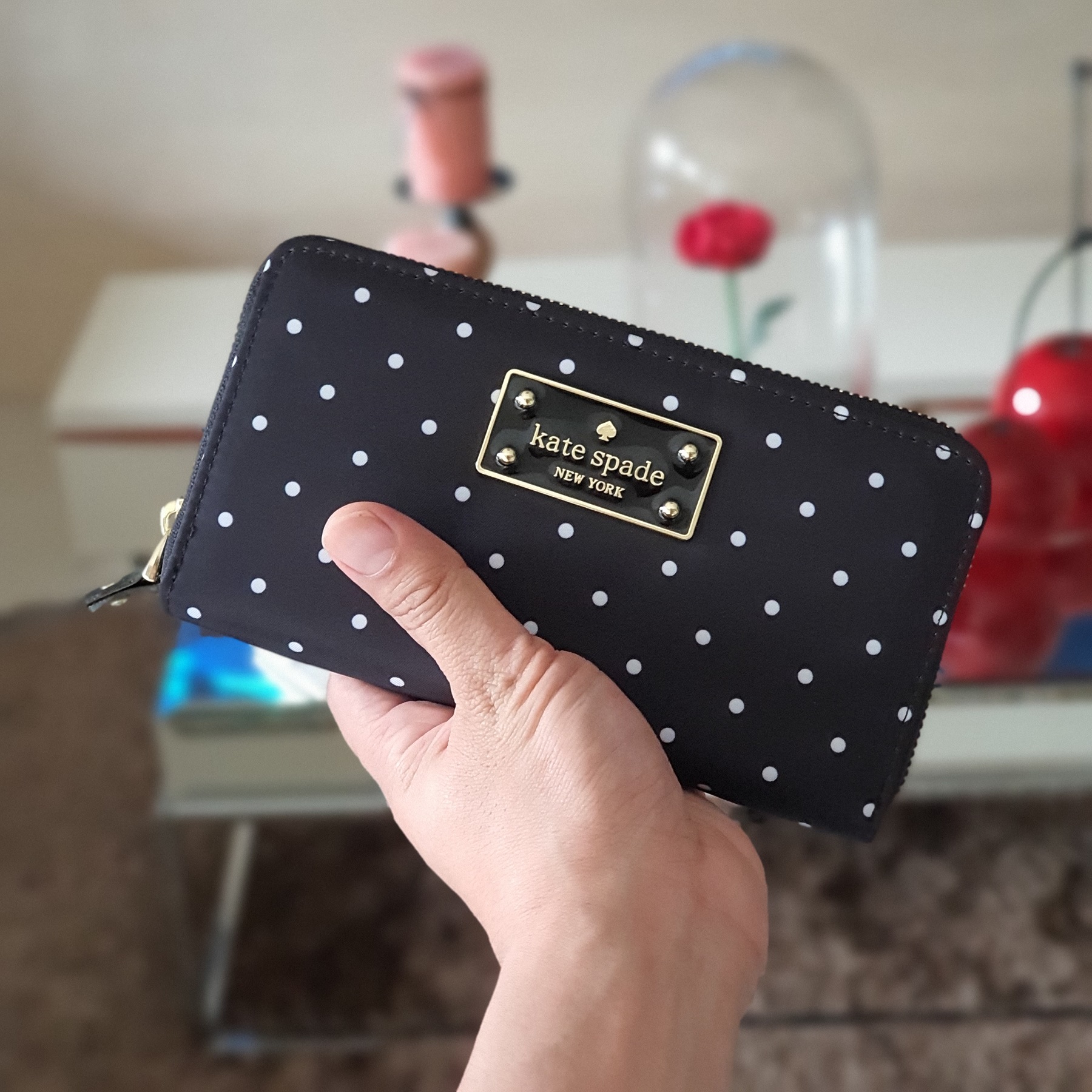 Guaranteed Authentic Kate Spade Wilson Road Neda Black Gumamela