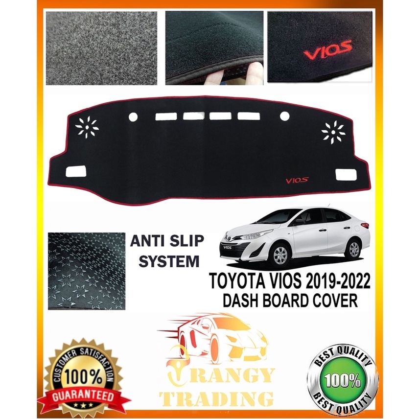Dashboard Cover for Toyota Vios 2019 to 2023 Dash board High Quality