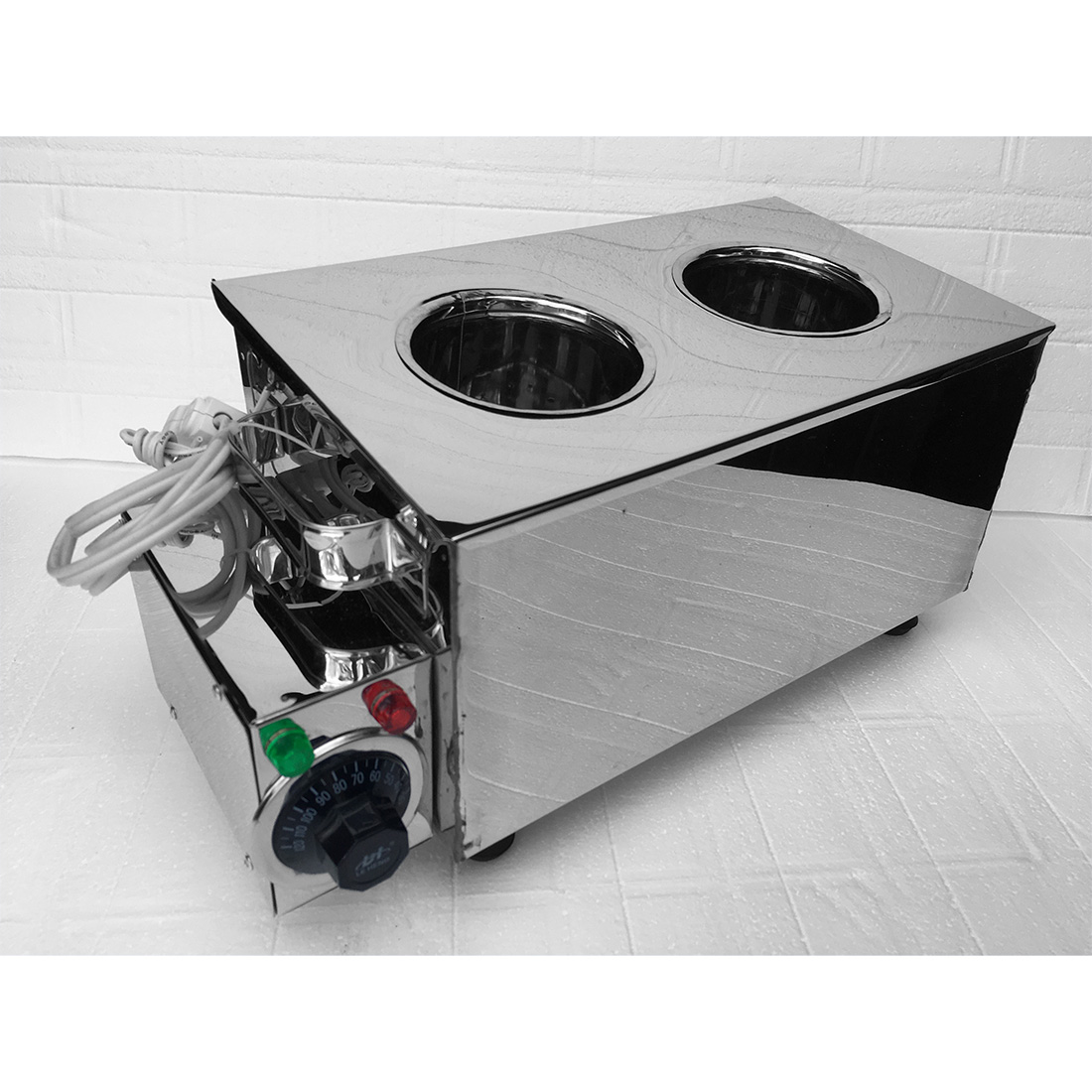 2 hole Water Immersion Type Spoon Fork Heater Sterilizer with Automatic