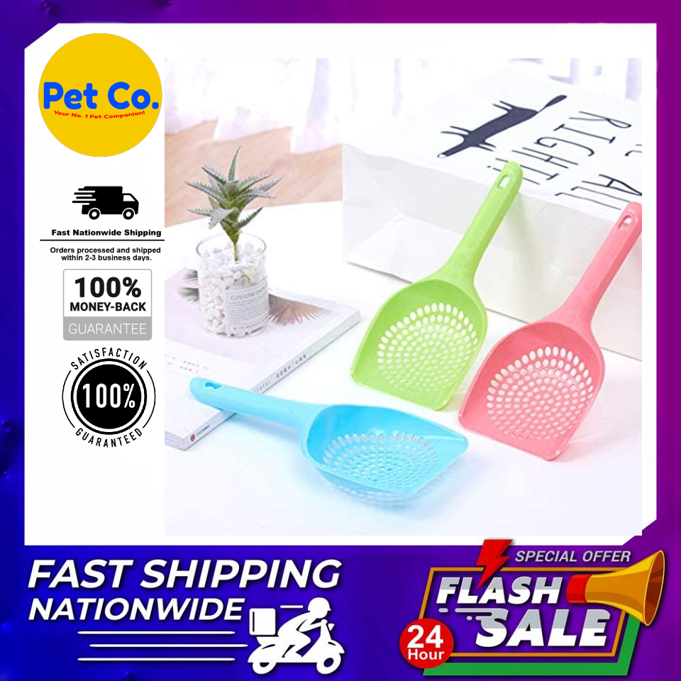 long handle litter scoop