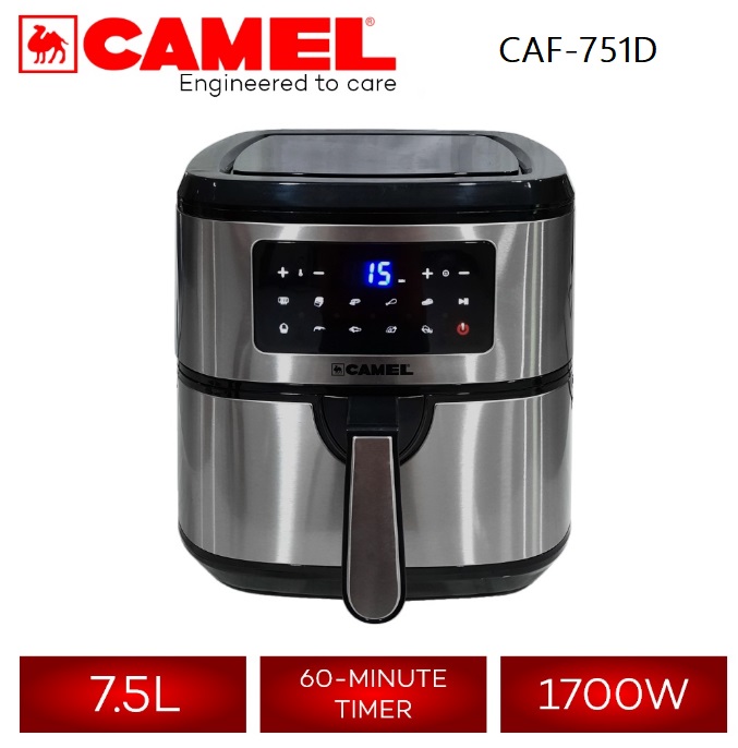 Camel Air Fryer Digital 7.5 Liters CAF751D Lazada PH