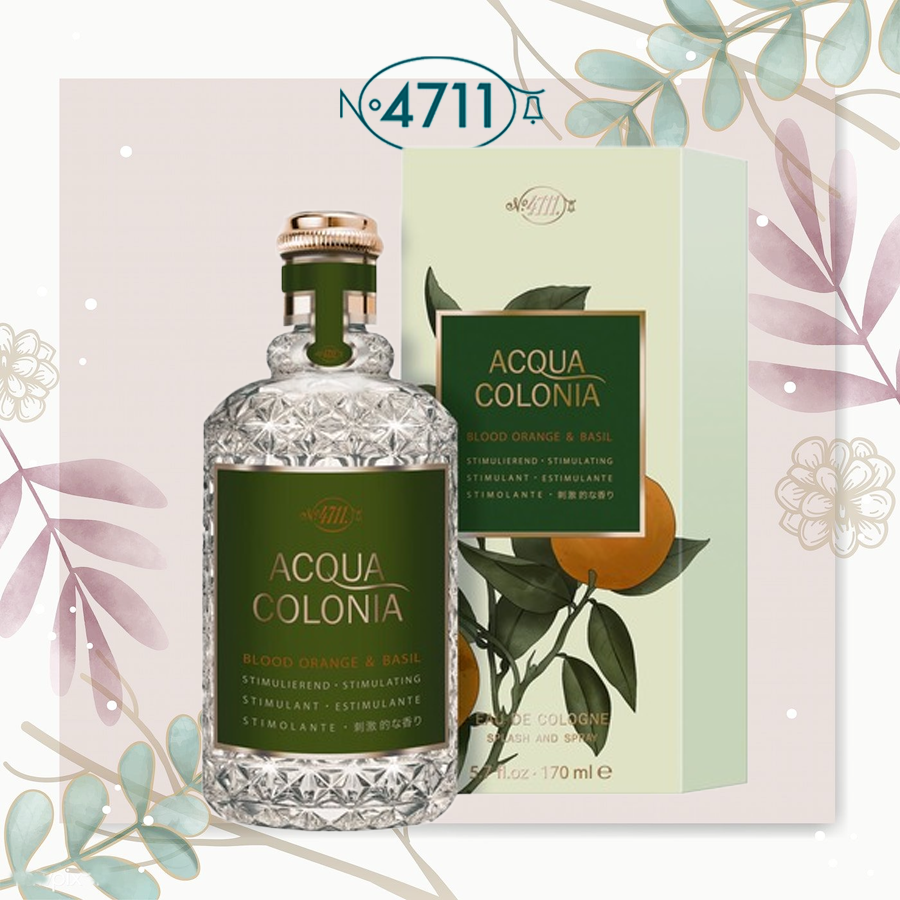 4711 Acqua Colonia Blood Orange Basil EDC 170ML Lazada PH