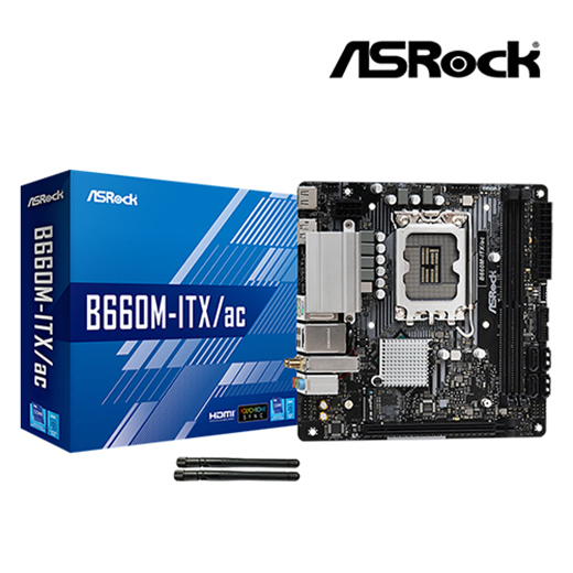Mini Itx Intel 11th Gen B460 ASROCK B660M-ITX/AC Motherboard Intel