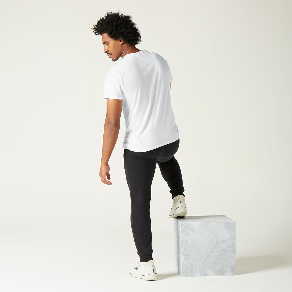 Decathlon Nyamba Men's Pure Cotton T-Shirt Sportee | Lazada PH