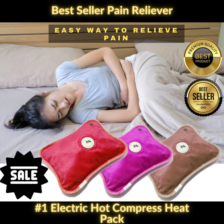 Electric Hot Compress Heat Pack, Hot Compress Bag, Rubber Pad