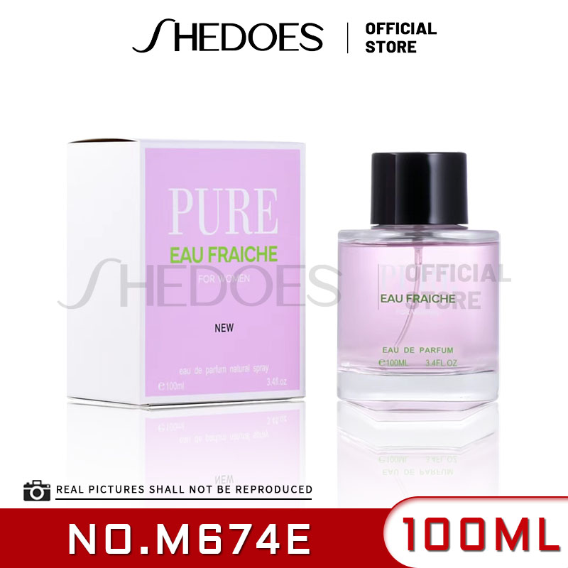 SHEDOES 100ml PURE EUD FRAICHE FOR WOMEN EAU DE PARFUM NATURAL