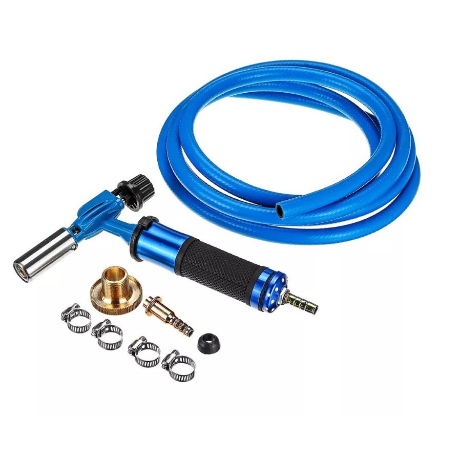 LPG Gas Welding Gun Torch brazing solder propane Aluminum brass alloy welding Gun for radiator